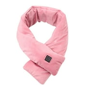 Heating Scarf for Men Women USB Electric Heated Neck Scarf Winter Warm Soft Scarves Without Battery heated scarf with temperature setting